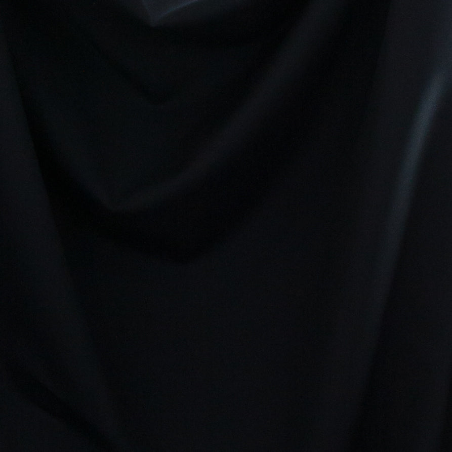 Navy blue fine twill wool
