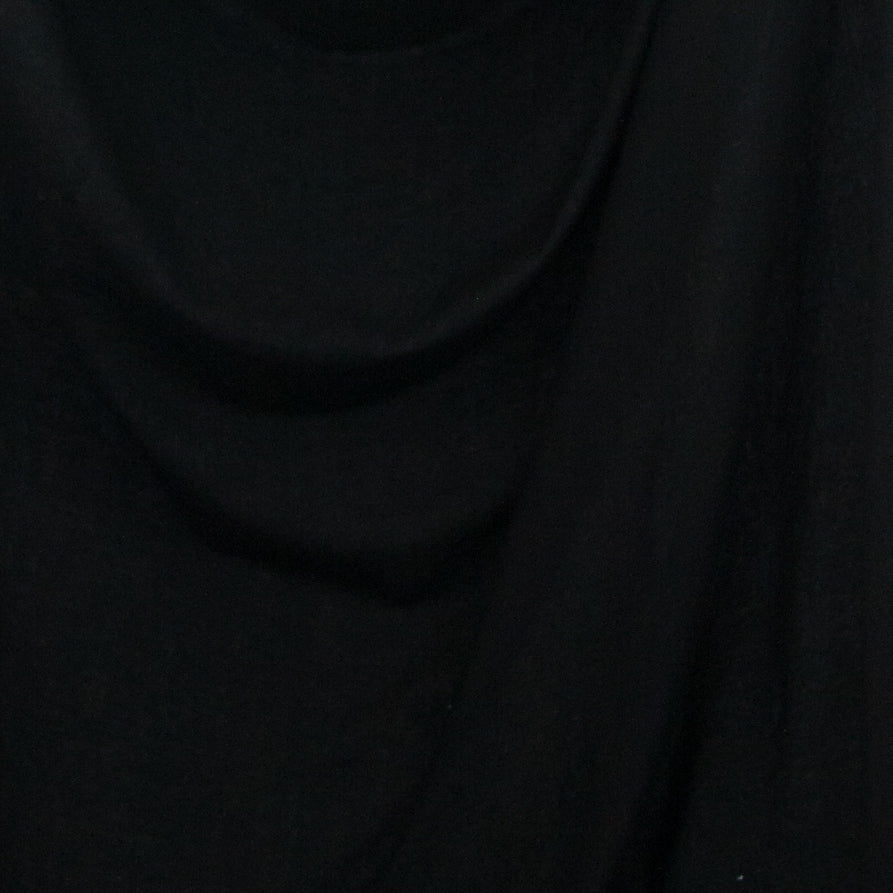 Black fine twill wool