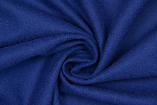 Sapphire blue fine merino wool