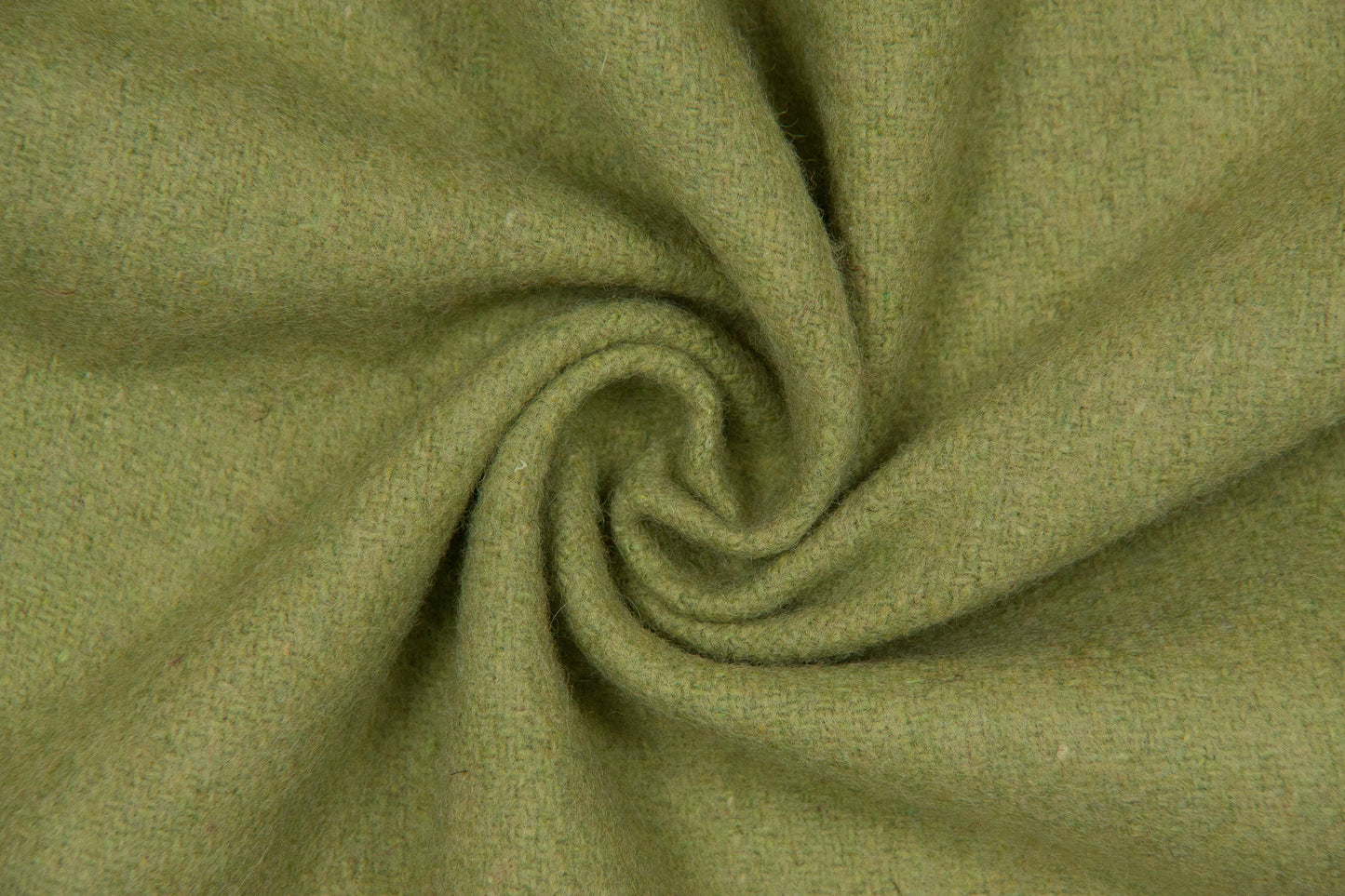 Pale green recycled wool
