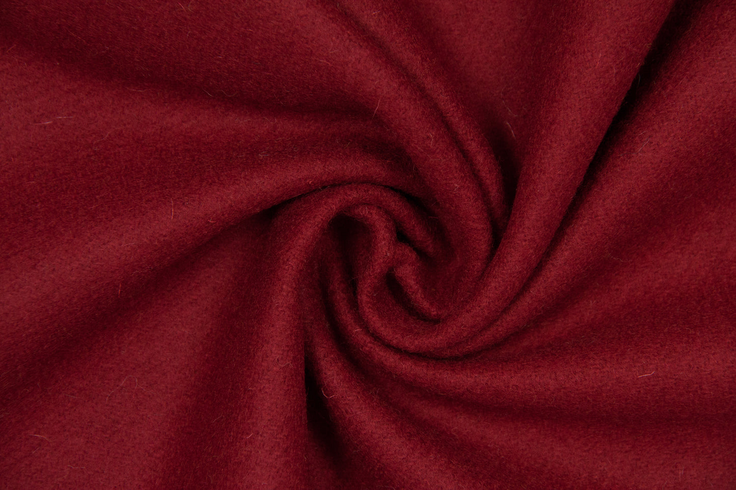 Burgundy twill wool