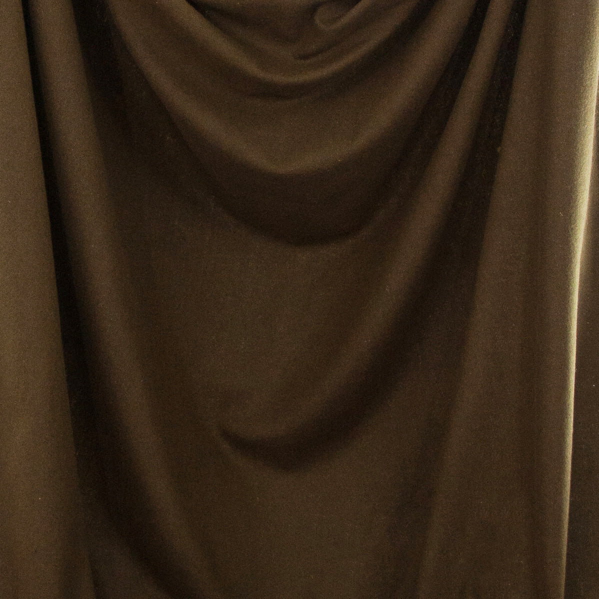 Khaki green recycled wool