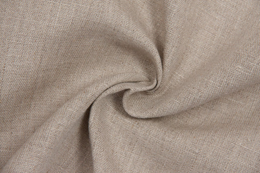 Unbleached medium weight pure linen