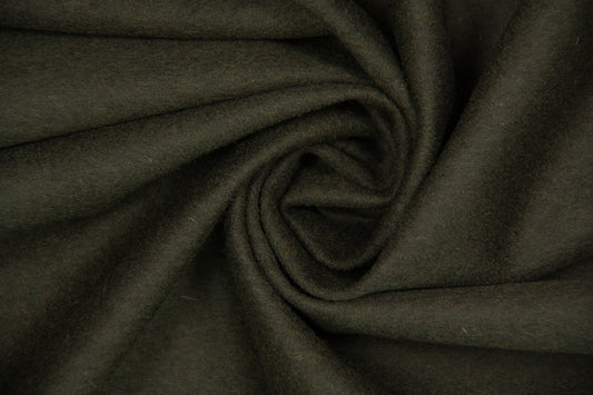 Pine green thin wool
