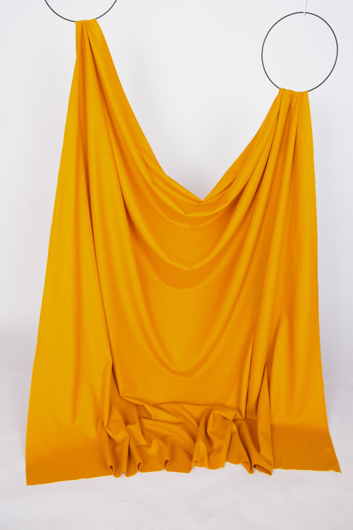 Apricot yellow fine merino wool