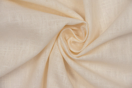 Off-white pure linen