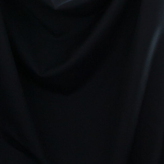 Navy blue fine twill wool