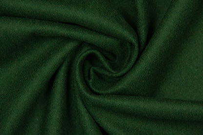 Forest green fine merino wool