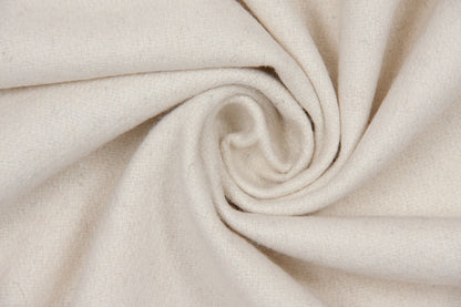 White recycled wool