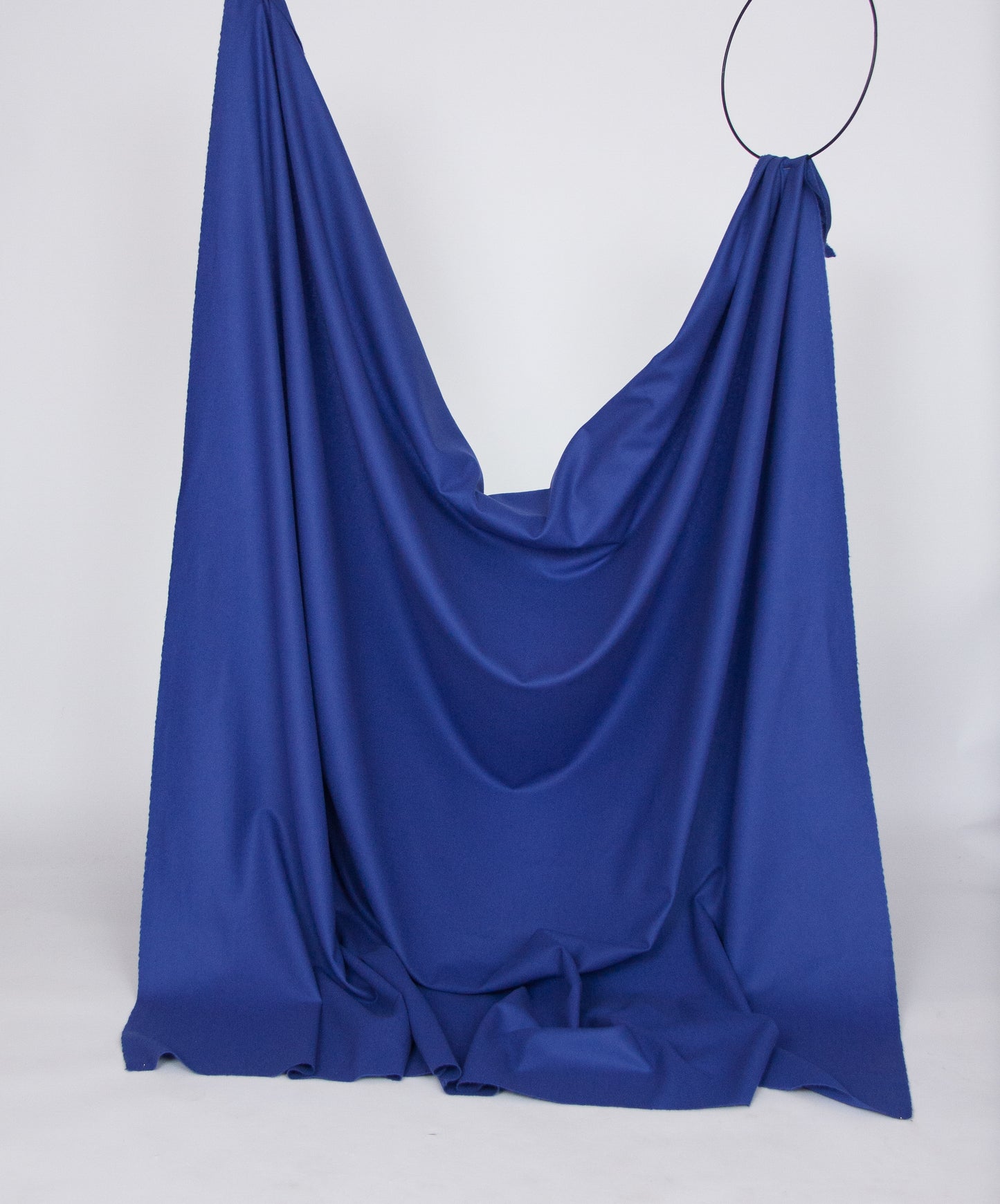 Sapphire blue fine merino wool