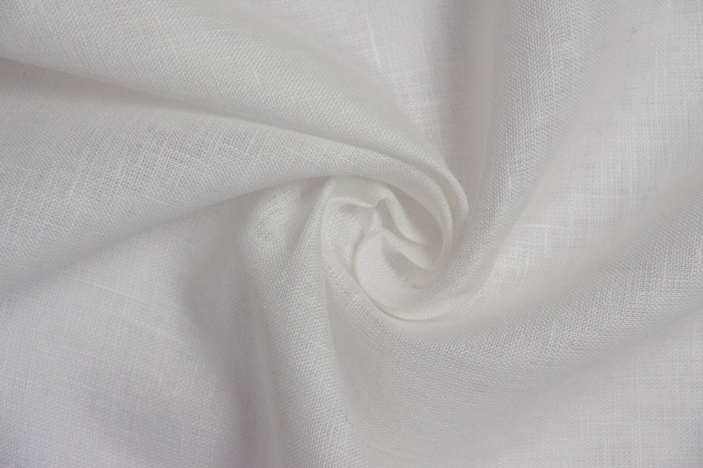 Thin white pure linen