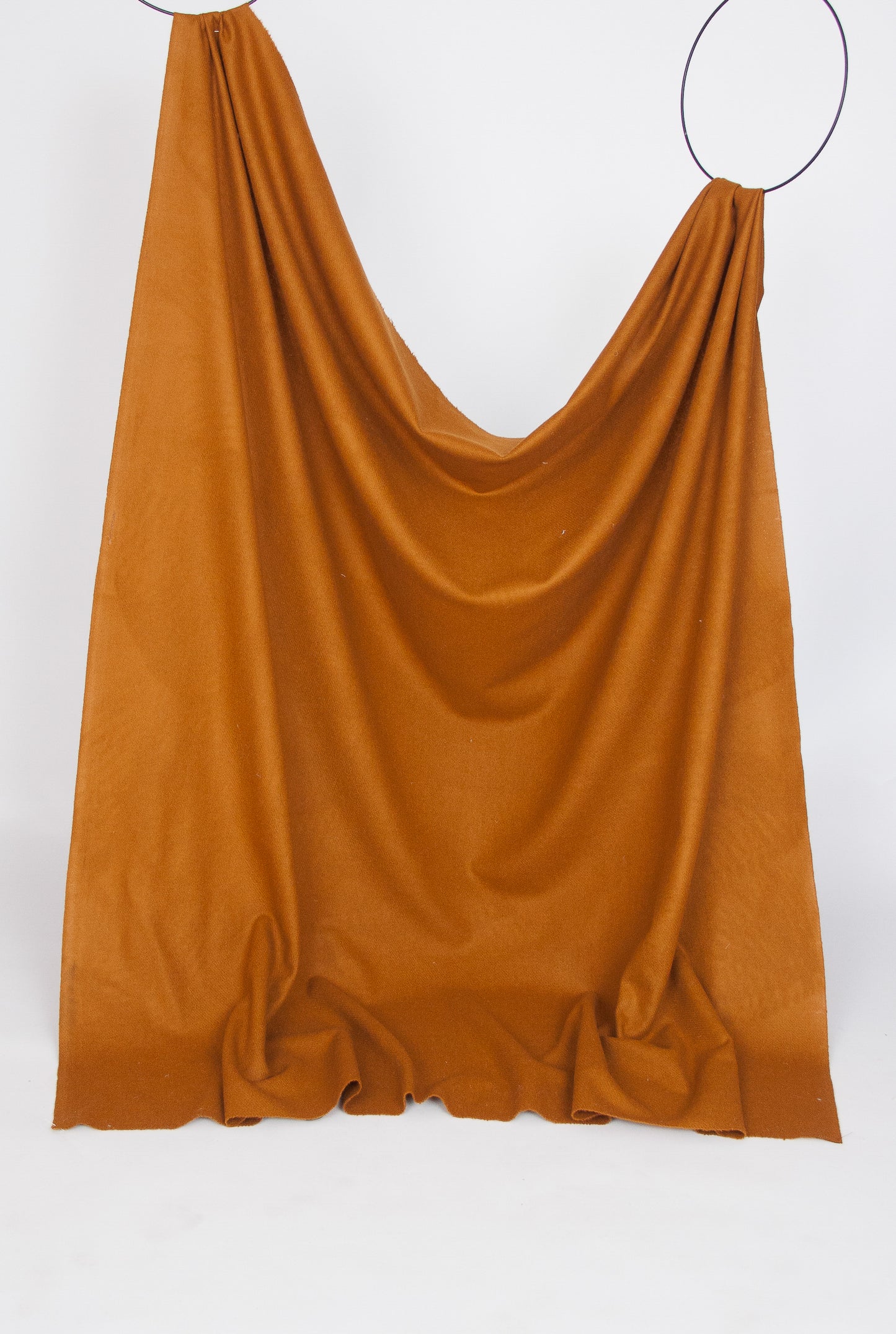 Bronze thin twill wool