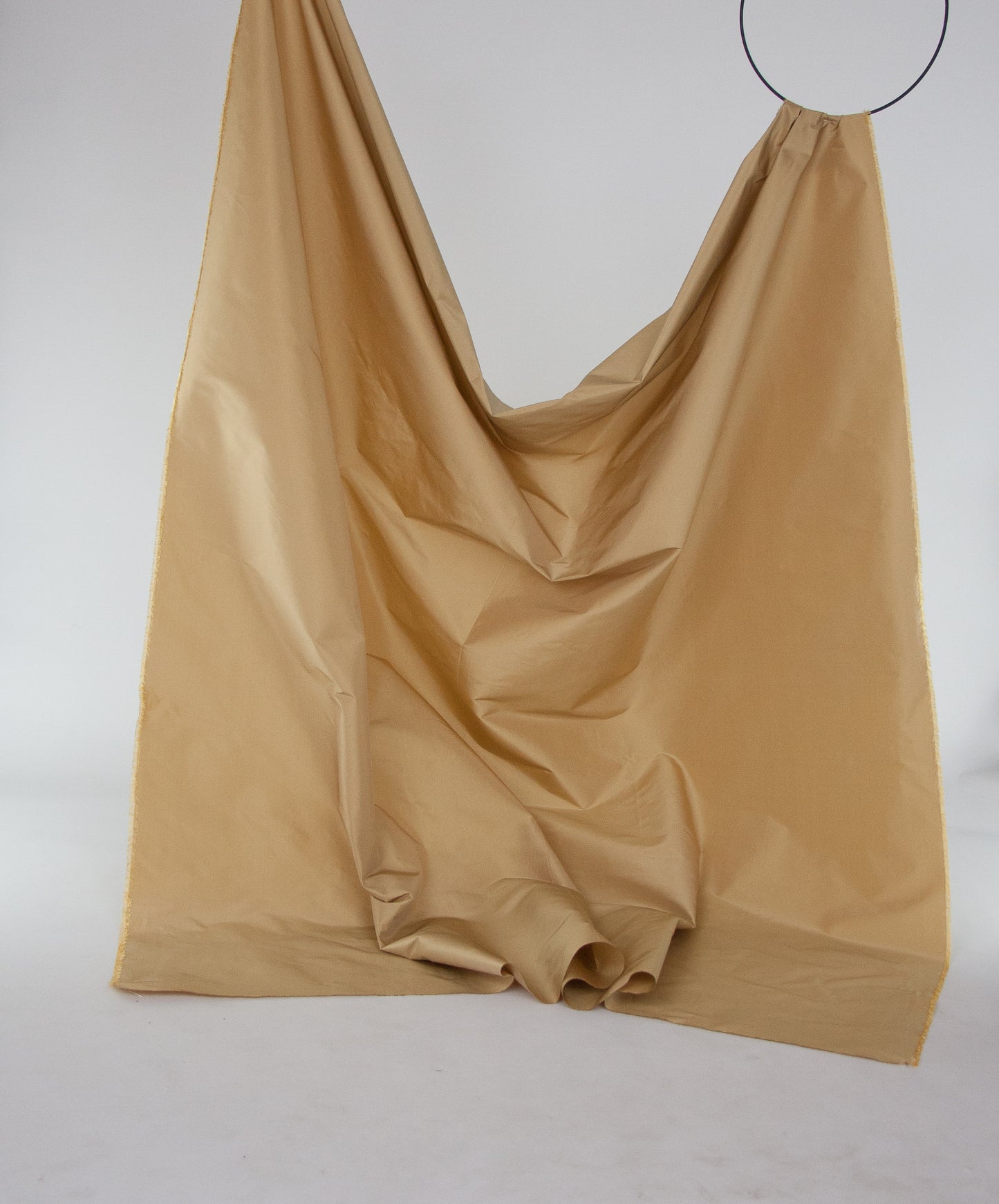 Gold taffetta silk