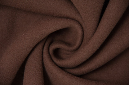 Warm brown fulled wool