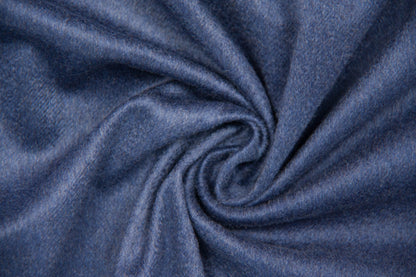 blue grey thin cashmir and virgin wool