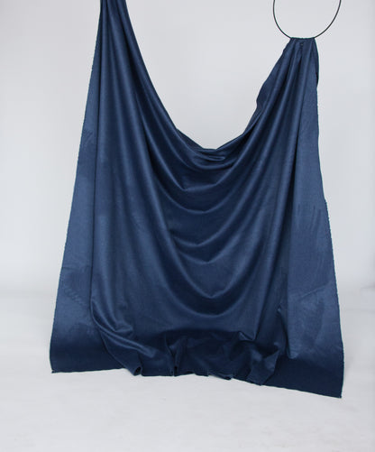 blue grey thin cashmir and virgin wool