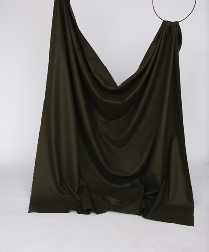 Pine green thin wool
