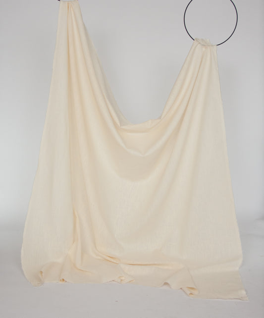 Off-white pure linen