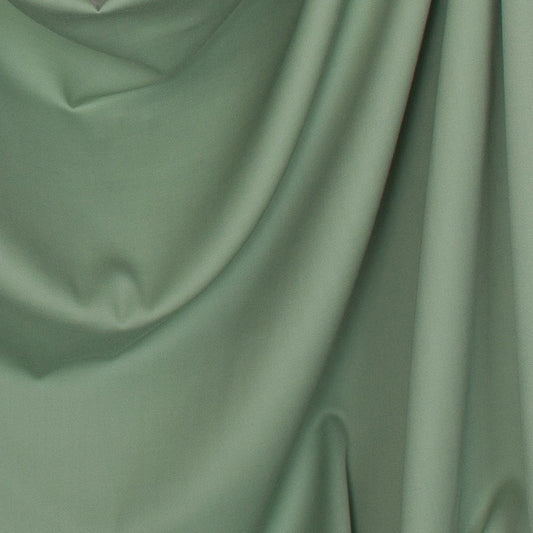 Pastel green fine twill wool