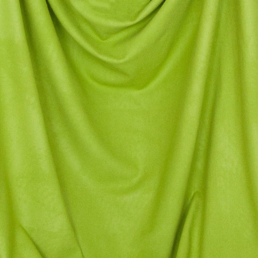 Bright green fulled wool