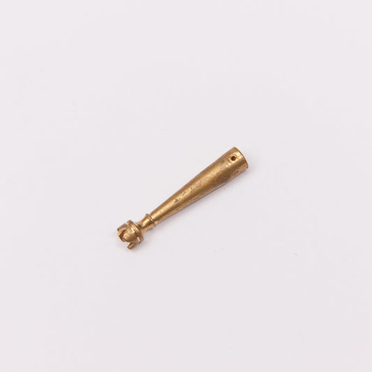 Aglet with crown top