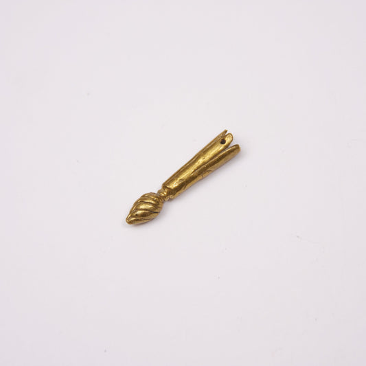Aglet with swirled top
